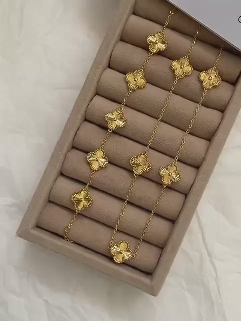 pack collier + bracelet van cleef